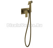 Гигиенический душ BELZ B808 B55808-5 со смесителем, С ВНУТРЕННЕЙ ЧАСТЬЮ, золото