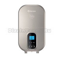 Проточный водонагреватель Thermex Hudson 7000 электрический, настенный, вертикальный, серебристый