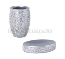 Набор Стакан Fixsen Snow FX-260-3 + Мыльница FX-260-4