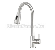 Смеситель для кухни Melodia della vita Perfetto MDV30204ss хром