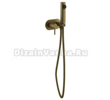 Гигиенический душ BELZ B807 B55807-5 со смесителем, С ВНУТРЕННЕЙ ЧАСТЬЮ, золото