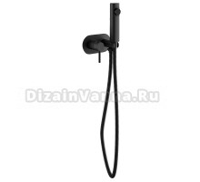 Гигиенический душ BELZ B807 B55807-7 со смесителем, С ВНУТРЕННЕЙ ЧАСТЬЮ, черный