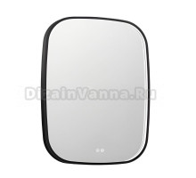 Зеркало в ванную с подсветкой Esbano ES-3311HD 60x80 см для ванной комнаты прямоугольное, со встроенной LED подсветкой с регулировкой цветовой температуры, с подогревом полотна (антизапотеванием), с сенсорным выключателем