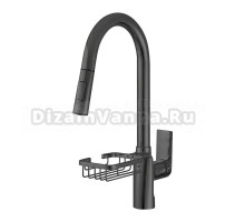 Смеситель для кухни Melodia della vita Perfetto MDV30200gn оружейная сталь