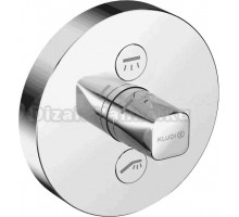 Термостатический смеситель встраиваемый Kludi Push 387120538 С ВНУТРЕННЕЙ ЧАСТЬЮ
