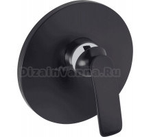 Встраиваемый смеситель для душа и ванны Kludi Balance 526558775 С ВНУТРЕННЕЙ ЧАСТЬЮ, матовый черный