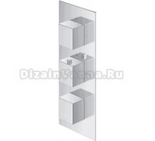 Термостатический смеситель встраиваемый Omnires Fresh FR7138ROCR С ВНУТРЕННЕЙ ЧАСТЬЮ