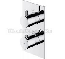 Термостатический смеситель встраиваемый Omnires Y Y1236/KROCR С ВНУТРЕННЕЙ ЧАСТЬЮ, хром