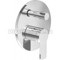 Встраиваемый смеситель для душа и ванны Villeroy & Boch Architectura TVS10335300061 С ВНУТРЕННЕЙ ЧАСТЬЮ