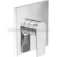 Встраиваемый смеситель для душа и ванны Villeroy & Boch Subway 2.0 TVS10235200061 С ВНУТРЕННЕЙ ЧАСТЬЮ