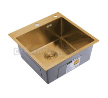 Кухонная мойка Splenka S701.5050.03, золотой сатин