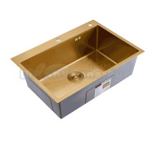 Кухонная мойка Splenka S703.7050.03, золотой сатин