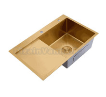 Кухонная мойка Splenka S704.7850.03, золотой сатин