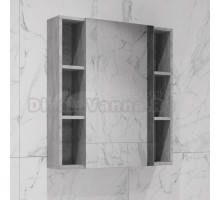 Зеркало-шкаф Sanita luxe Best 65-30 бетон