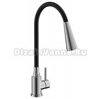 Смеситель для кухни BELZ B809 B74809 с гибким изливом, хром