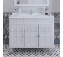 Тумба с раковиной Caprigo Borgo 100 напольная, белая