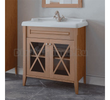 Тумба с раковиной Caprigo Napoli 80 напольная, орех гварнери