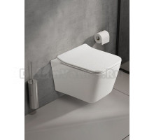 Унитаз подвесной WesnaArt KUBUS TORNADO 215-KUB13, белый