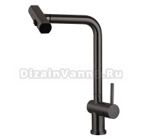 Смеситель для кухни Melodia della vita Perfetto MDV30208gn оружейная сталь