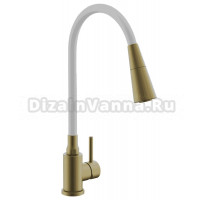 Смеситель для кухни BELZ B810 B74810-5 с гибким изливом, золото