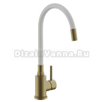 Смеситель для кухни BELZ B810 B73810-5 с гибким изливом, золото