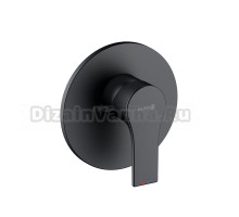 Встраиваемый смеситель для душа и ванны Kludi Zenta SL 487553965 С ВНУТРЕННЕЙ ЧАСТЬЮ, черный матовый