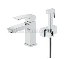 Смеситель для раковины с гигиеническим душем Raglo R01.12, хром