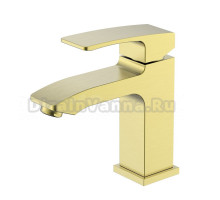 Смеситель для раковины Raglo R01.10.03, золотой сатин