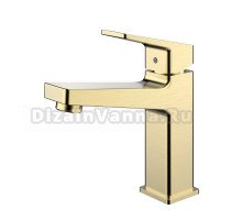 Смеситель для раковины Raglo R30.10.03, золотой сатин