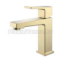 Смеситель для раковины Splenka S01.10.03, золотой сатин