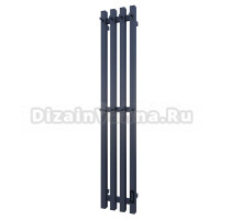 Полотенцесушитель электрический Altasan Проксима СП21120СМ 115x20 см, подключение справа, матовый серый, I-образный, из стали