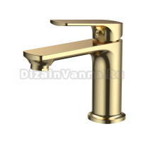 Смеситель для раковины Splenka S30.10.03, золотой сатин