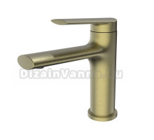 Смеситель для раковины Splenka S50.10.03, золотой сатин