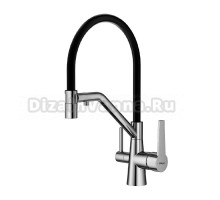 Смеситель для кухни с подключением фильтра Raglo R80.62.05, сатин