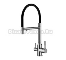 Смеситель для кухни с подключением фильтра Raglo R81.63.05, сатин