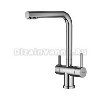 Смеситель для кухни с подключением фильтра Splenka S70.61.05, сатин