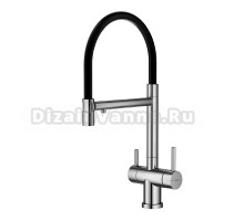 Смеситель для кухни с подключением фильтра Splenka S70.63.05, сатин
