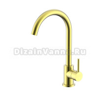 Смеситель для кухни Splenka S201.40.03, золотой сатин