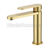 Смеситель для раковины Raglo R10.10.03, золотой сатин