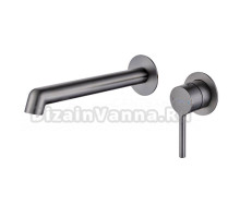 Смеситель для раковины встраиваемый Raglo R20.11.09, графит