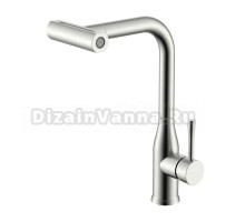 Смеситель для кухни с мультифункциональным изливом Splenka S206.49.05, сатин