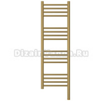 Полотенцесушитель электрический Сунержа Богема 3.1 32-6005-1030 110x35 см, подключение справа, золотой шелк, лесенка