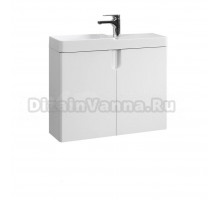 Тумба под раковину без столешницы Belux Даллас 70 подвесная, белая глянцевая
