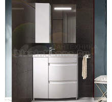 Мебель для ванной комнаты Belux Токио 80 R напольная, белая глянцевая