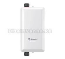 Проточный водонагреватель Thermex Hitch 3500 электрический, настенный, вертикальный, белый