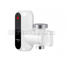 Проточный водонагреватель Edisson Bruni 3500 электрический, вертикальный, белый