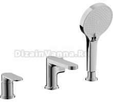 Смеситель на борт ванны BELZ B713 B66713 хром