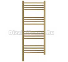 Полотенцесушитель электрический Сунержа Богема 3.1 32-6004-1040 110x45 см, подключение слева, золотой шелк, лесенка