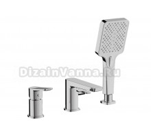 Смеситель на борт ванны BELZ B715 B66715 хром