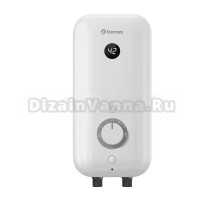 Проточный водонагреватель Thermex Vox 5500 электрический, настенный, вертикальный, белый